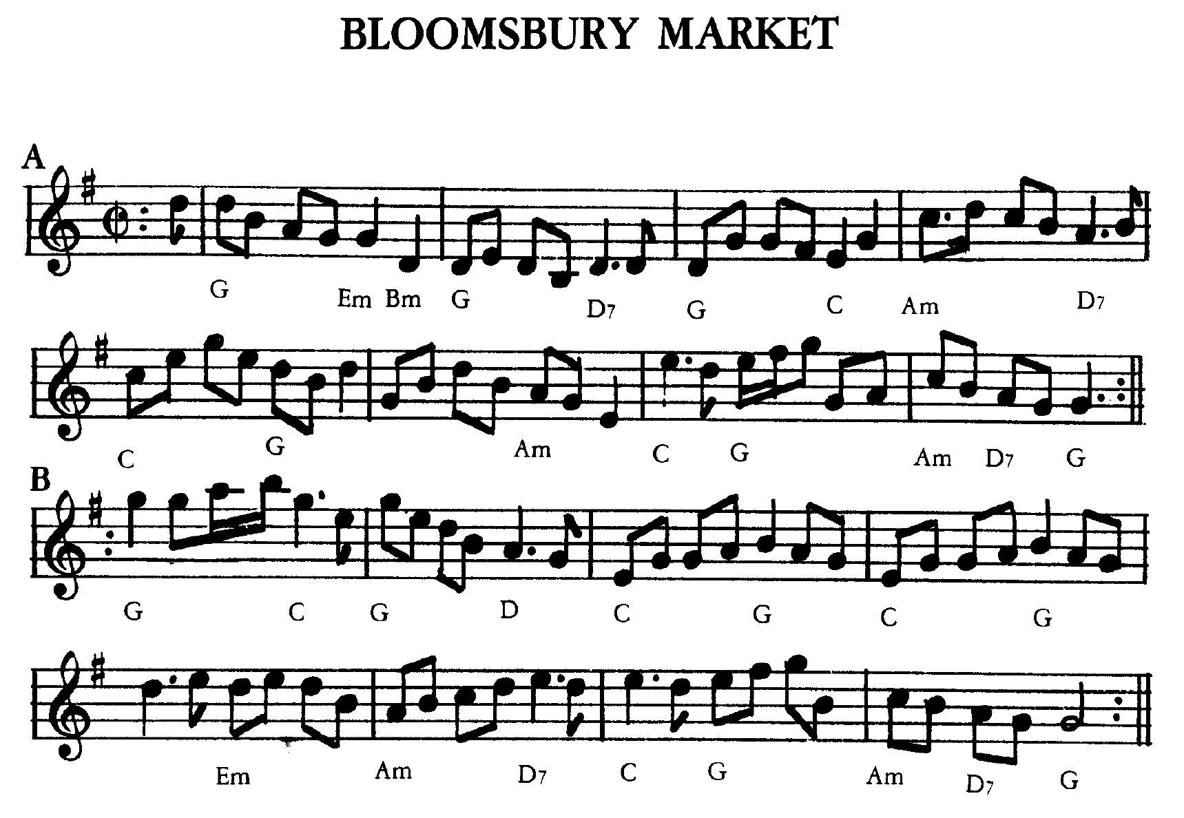 Bloomsbury Market (music)